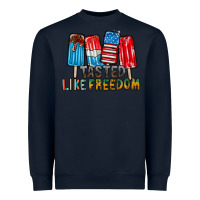 Navy tasted like freedom Heavyweight Sweatshirt - RacoonDesign