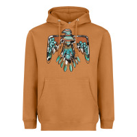 Meerkat thunderbird with gemstone Heavyweight Hoodie - BarkalooDesign