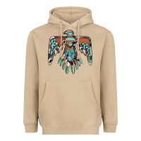 Mushroom thunderbird with gemstone Heavyweight Hoodie - BarkalooDesign