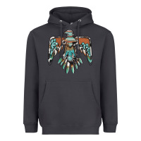 Smoke thunderbird with gemstone Heavyweight Hoodie - BarkalooDesign
