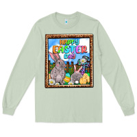 Matcha Happy Easter Day Long Sleeve Tee - OliviaCreatesArt