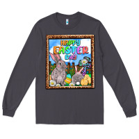 Smoke Happy Easter Day Long Sleeve Tee - OliviaCreatesArt
