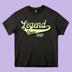 Legend Since 1966 Heavy Core Tee Designed By Bettercallsaul