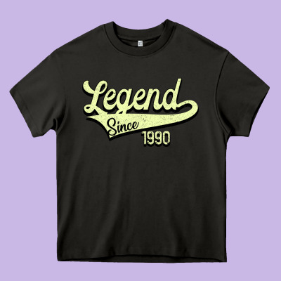 Legend Since 1966 Heavy Core Tee Designed By Bettercallsaul