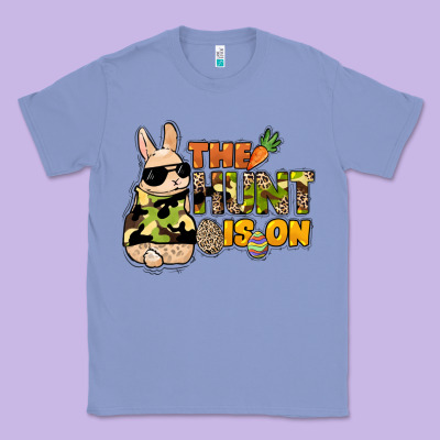The Hunt Is On Easter Day Classic Tee Designed By Howdyjamesfarm