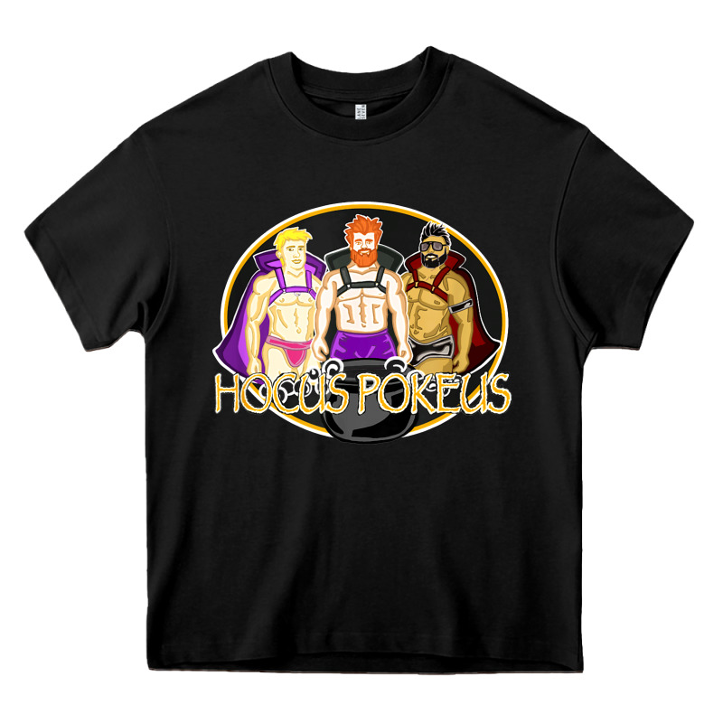 Hocus Pokeus Sexy Men Gay Halloween Costumes Heavy Core Tee by longCreatives | Teevron