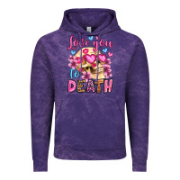 Cloud Purple love you to death olivia Vintage Hoodie - OliviaCreatesArt