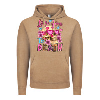 Vintage Coffee love you to death olivia Vintage Hoodie - OliviaCreatesArt