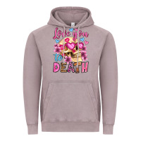 Vintage Zinc love you to death olivia Vintage Hoodie - OliviaCreatesArt