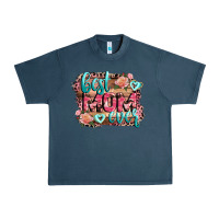 Midnight Navy Best Mom ever Mother's Day Urban Heavy Tee - CowGirlArtShop
