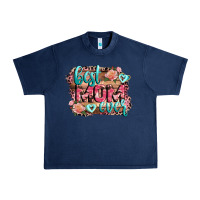 Navy Best Mom ever Mother's Day Urban Heavy Tee - CowGirlArtShop