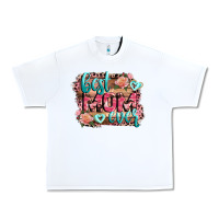White Best Mom ever Mother's Day Urban Heavy Tee - CowGirlArtShop