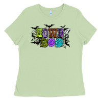 Matcha Halloween howdy boo Ladies Tee - NancyCooperArtShop