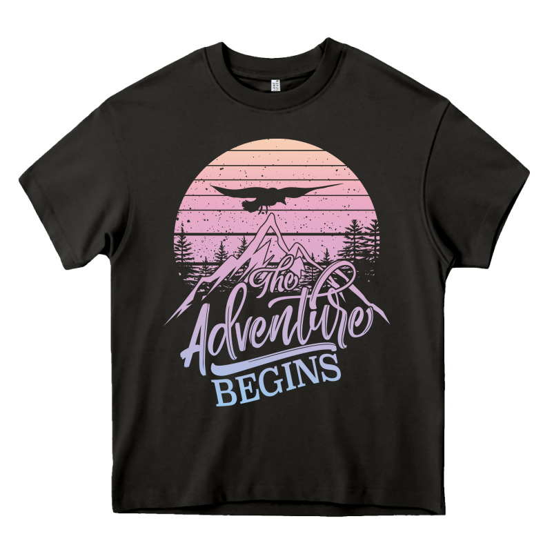 The Adventure Begins Heavy Core Tee by Bettercallsaul | Teevron