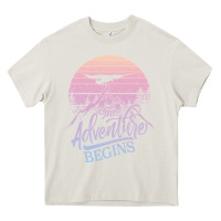 Cream The Adventure Begins Heavy Core Tee - Bettercallsaul