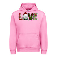 Fuchsia Pink love christmas gnome Urban Hoodie - AdoDesignShop