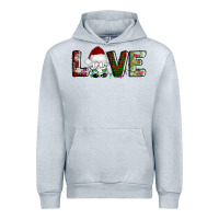 Heather Grey love christmas gnome Urban Hoodie - AdoDesignShop
