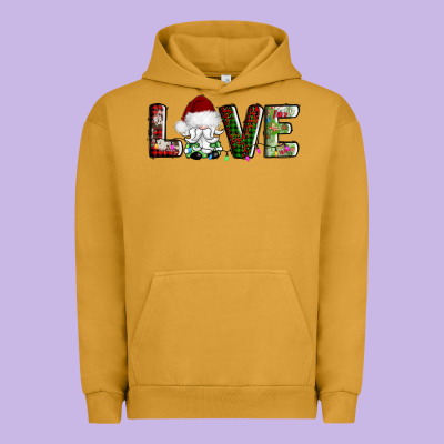Love Christmas Gnome Urban Hoodie Designed By Adodesignshop