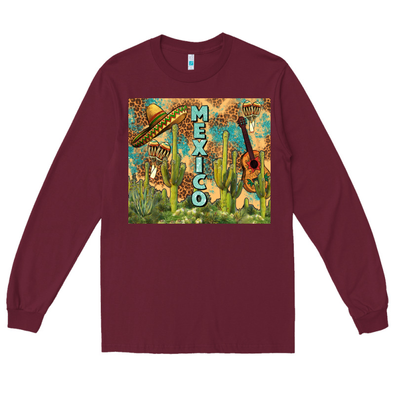 Mexico Long Sleeve Tee by FaDigitalArtStudio | Teevron