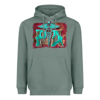 Sage physician medical symbol assistant nurse background Heavyweight Hoodie - BarkalooDesign