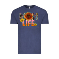 Vintage Denim Mom life Mother's Day Vintage Tee - CowGirlArtShop