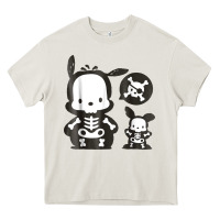 Cream pochacco skeleton halloween shirt Heavy Core Tee - longCreatives