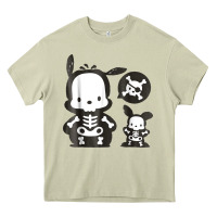 Mossy pochacco skeleton halloween shirt Heavy Core Tee - longCreatives