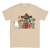 Mushroom He is alive Easter Day Classic Tee - HowdyJamesFarm