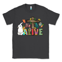 Smoke He is alive Easter Day Classic Tee - HowdyJamesFarm