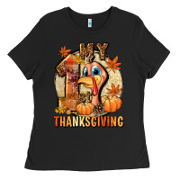 Black My 1st Thanksgiving Ladies Tee - NancyCooperArtShop