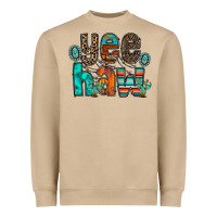 Mushroom yee haw Heavyweight Sweatshirt - RacoonDesign