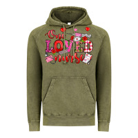 Vintage Olive one loved nurse valentine's day Vintage Hoodie - OliviaCreatesArt