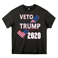 Asphalt Veto Trump 2020 Heavy Core Tee - Bettercallsaul