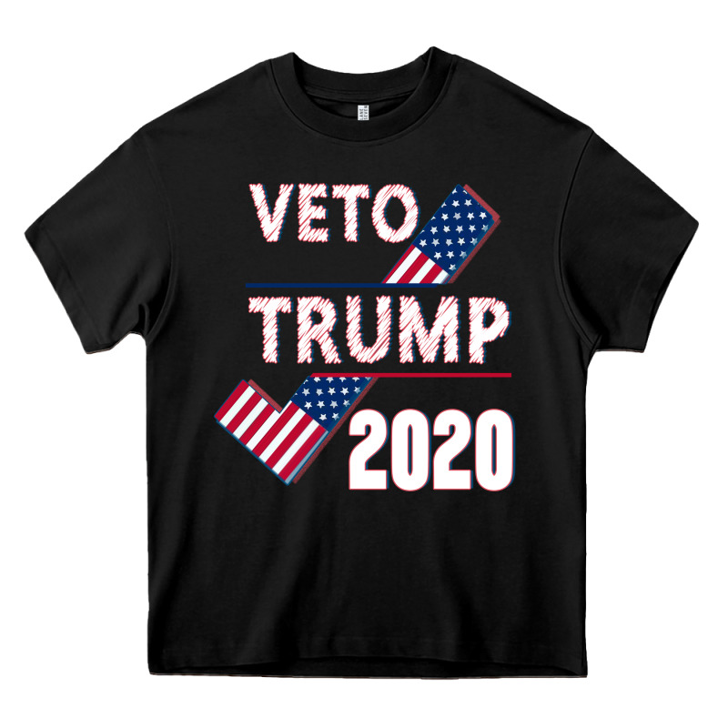 Veto Trump 2020 Heavy Core Tee by Bettercallsaul | Teevron
