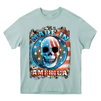 Arona made in america skull Heavy Core Tee - JahusDesignShop