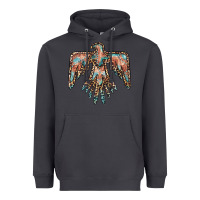 Smoke thunderbird leopard leather Heavyweight Hoodie - BarkalooDesign