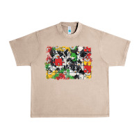 French Oak Autism background Urban Heavy Tee - CowGirlArtShop