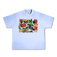 Grape Ice Autism background Urban Heavy Tee - CowGirlArtShop