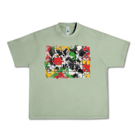 Oil Green Autism background Urban Heavy Tee - CowGirlArtShop