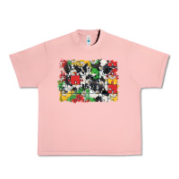 Salmon Autism background Urban Heavy Tee - CowGirlArtShop