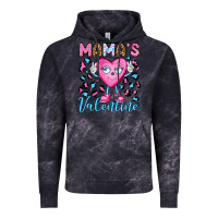 Cloud Black mama's valentine olivia Vintage Hoodie - OliviaCreatesArt