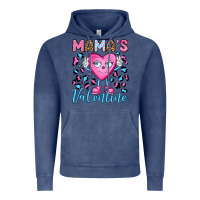 Vintage Denim mama's valentine olivia Vintage Hoodie - OliviaCreatesArt