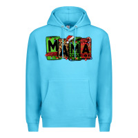 Ocean Blue Christmas mama Premium Hoodie - Jasminsmagicworld