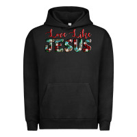 Pigment Black love like jesus Urban Hoodie - AdoDesignShop
