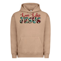 Pigment Burro love like jesus Urban Hoodie - AdoDesignShop