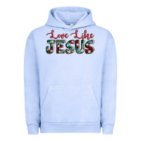 Pigment Grape Ice love like jesus Urban Hoodie - AdoDesignShop