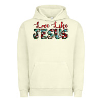 Pigment Pistachio love like jesus Urban Hoodie - AdoDesignShop