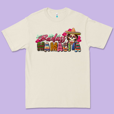 Badass Mamacita Premium Tee Designed By Texasbilliewilder