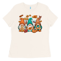Bone Thanksgiving gnomes Ladies Tee - NancyCooperArtShop