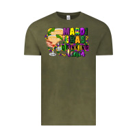 Vintage Olive mardi gras drinking team margaritas Vintage Tee - CowGirlArtShop